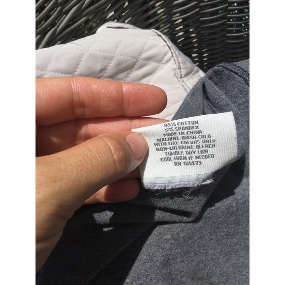 J. America vanity womens grey zip up jacket xxl Duke blue devils embroidered - Picture 11 of 11